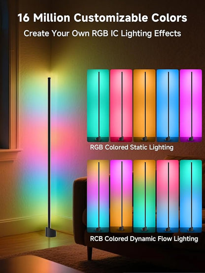 GIPOYENT Standing Floor Lamp, RGB LED Lamp - Image 3
