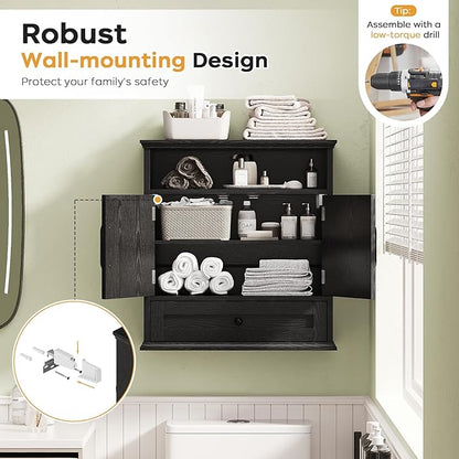 Bathroom Wall Cabinet, Wall Mounted Medicine Cabinet - Image 6