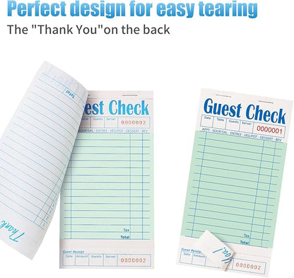 40 Pack/2000 Tickets Guest Checks Books - Image 4
