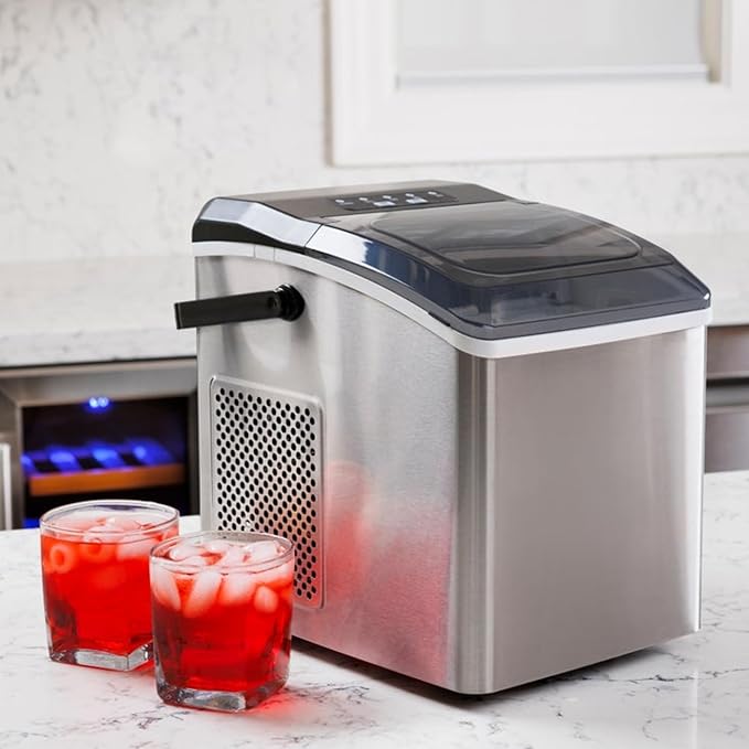 Koolatron Countertop Ice Maker – Maquina para Hacer Hielo en Casa, Nugget Ice - Image 2