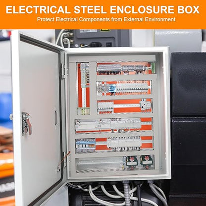 Cold Rolled Steel Electrical Box 20'' x 16'' x 8'' Indoor/Outdoor Thick - Image 2