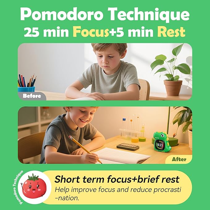 Visual Timer for Kids 99 Minute Digital Cute Kids Visual Timer Classroom Timer - Image 3