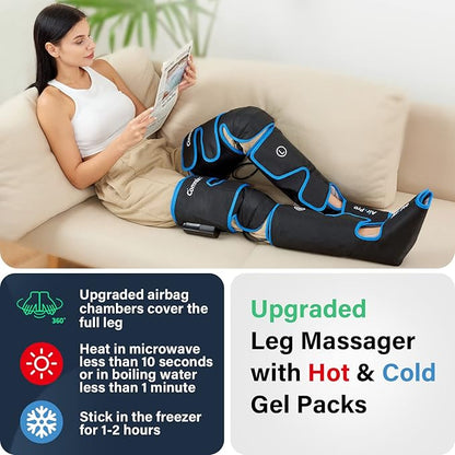 comrelax Air Compression Leg Massager - Image 3