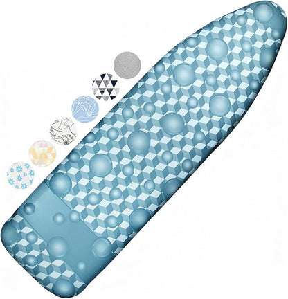 Ironing Board Cover and Pad, 15x54 Standard Size Thick Iron Padding, Scorch & by Dalykate