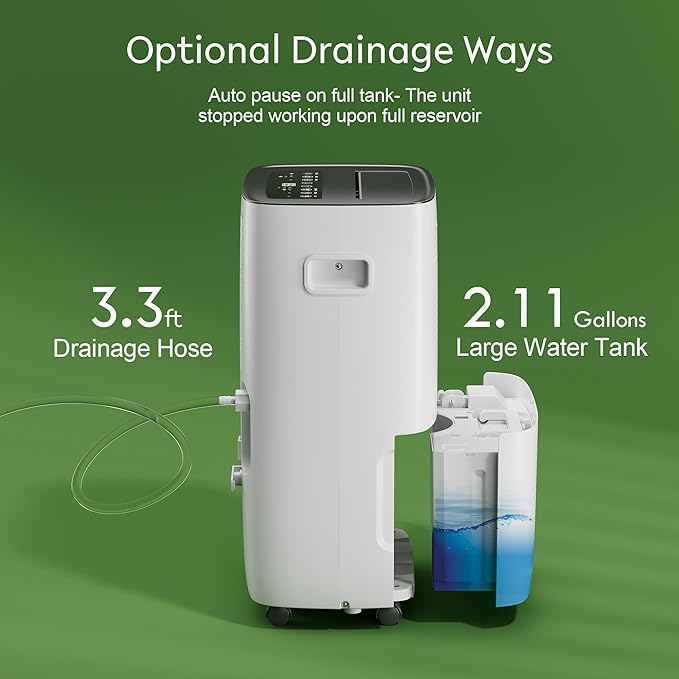 Waykar 150 Pints 7, 000 Sq. Ft Energy Star Dehumidifier - Image 6