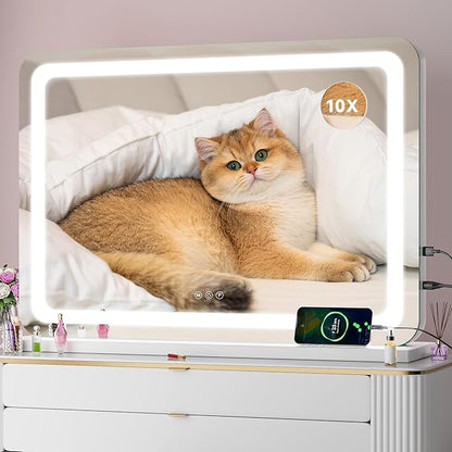 Vanity Mirror with Lights, Dimmable 3 Modes, Memory Function, Smart Touch - Image 3