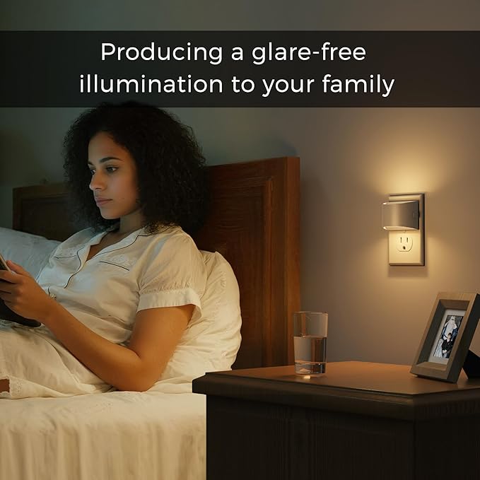 L LOHAS LED Night Lights Plug into Wall, Dimmable Night Light - Image 6