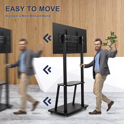 Maiproo Rolling TV Stand with Wheels - Image 3