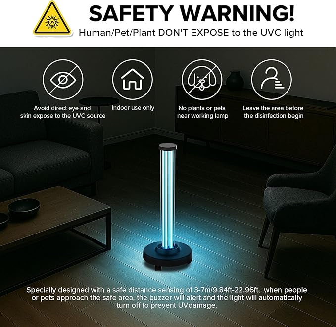 SANSI 100W UVC Disinfection Cart - Image 7