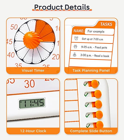 3-in-1 Visual ADHD Timer for Kids & Adults - Image 3