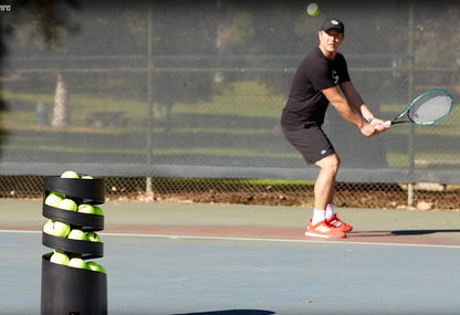 sports tutor tennis twist. tennis ball machine, main product view