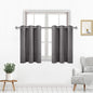 DWCN Grey Short Curtains for Small Window, 36 Inch Thermal Insulated Curtains by DWCN
