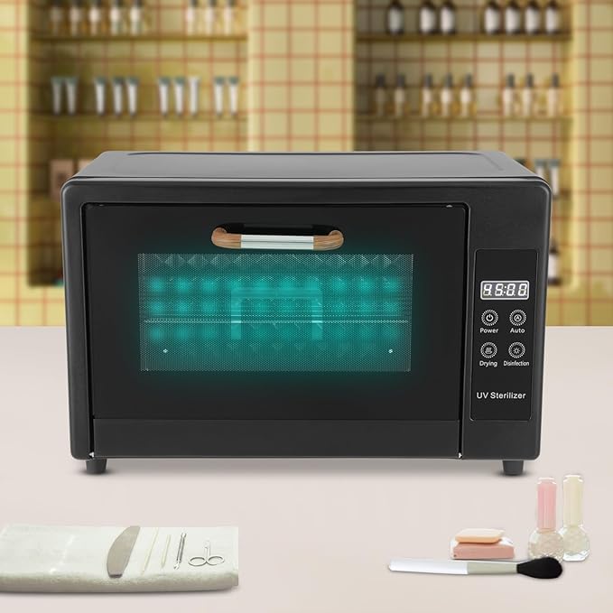 6 Gal Capacity Multi-Functional Nail Cleaner Box, 110V 230W U-V Light - Image 3