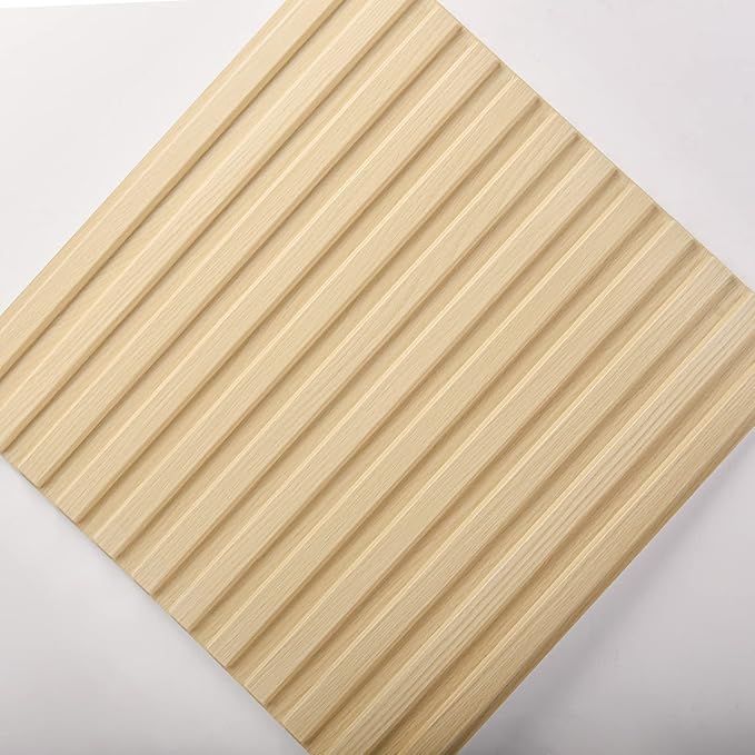 Art3d Slat Wall Panel, 3D Fluted Textured Panel 12-Tile 19.7 x 19.7in. - Image 9