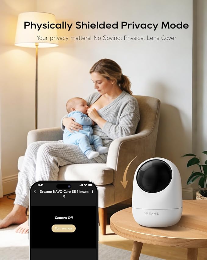 DREAME Pet Dog Camera, 2K 3MP Indoor Security Camera Motion Detection, 5G/2.4G - Image 7