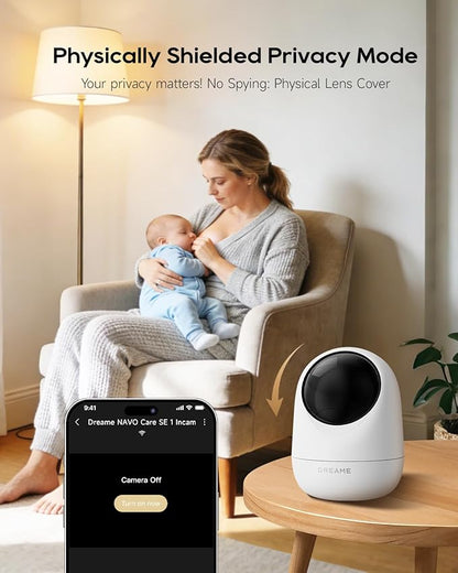 DREAME Pet Dog Camera, 2K 3MP Indoor Security Camera Motion Detection, 5G/2.4G - Image 7