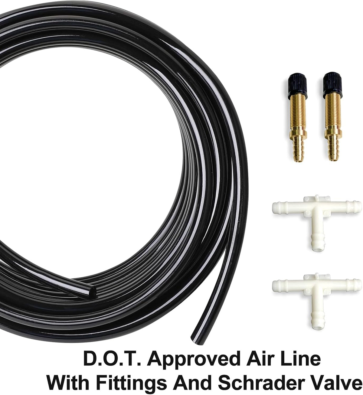 MILLISEC Rear Air Helper Spring Kit for 2002-2019 Cadillac/Chevrolet/GMC