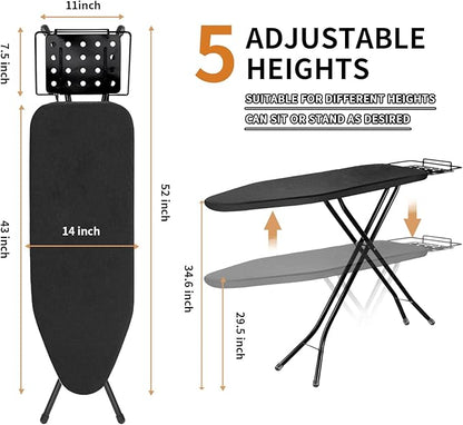 Ironing Board, 43x14 Inch Iron Board - Image 2