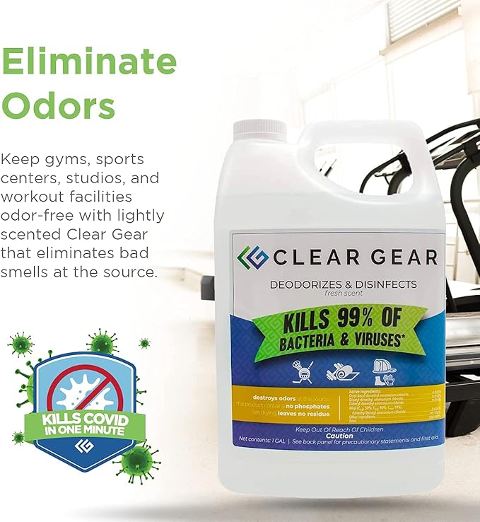 Clear Gear - Disinfectant, and Deodorizer - Image 6