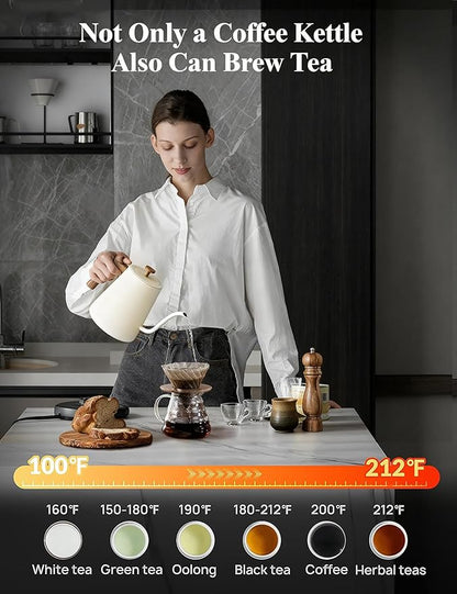 KLEAH Gooseneck Electric Kettle - Image 6