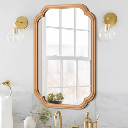 Wood Mirror for Bathroom by FerytangeHome