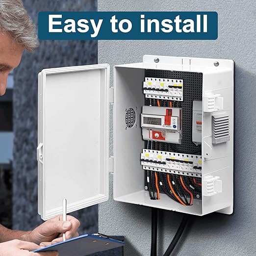Namunanee Outdoor Electrical Junction Box, ABS Water Resistant Enclosure - Image 3