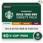 Starbucks Coffee, Keurig K-Cup Pods, Custom Build Your Own Variety Pack by StarbucksbyNespresso