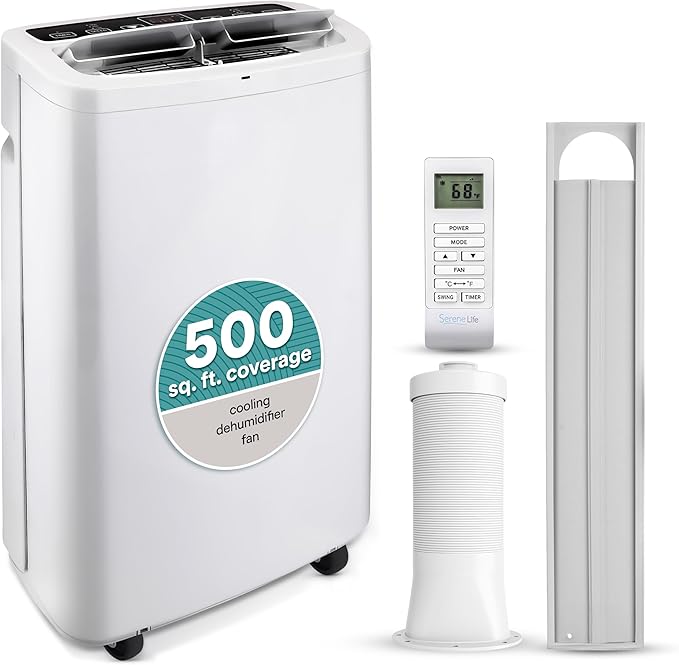 SereneLife Small Air Conditioner Portable 14, 000 BTU by SereneLife