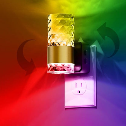 L LOHAS LED Night Light, Night Lights Plug into Wall, 10-Color RGB Change by LLOHASLED