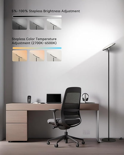 JOOFO LED Floor Lamp – Super Bright Torchiere - Image 2