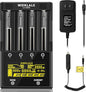 18650 Battery Charger, MIEKLALE 4-Bay Rechargeable Battery Charger by MIEKLALE