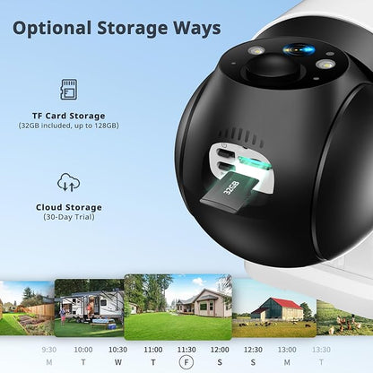YOTON 4G LTE Cellular Solar Security Camera Wireless Outdoor, No WiFi Needed - Image 7