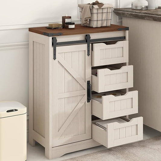 Farmhouse Bathroom Storage Cabinet, Bathroom Cabinet by Befrases