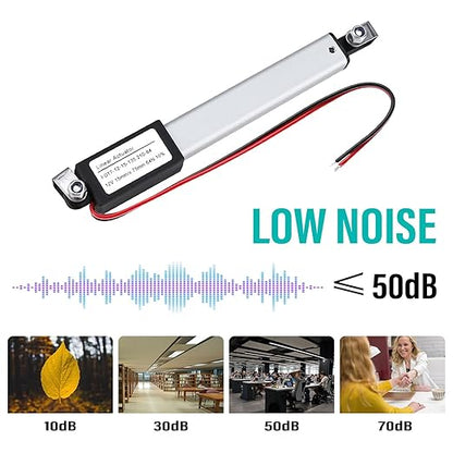 NORJIN 12V 1.2" Stroke Mini Linear Actuator, Speed 15mm/s Electric Linear - Image 5