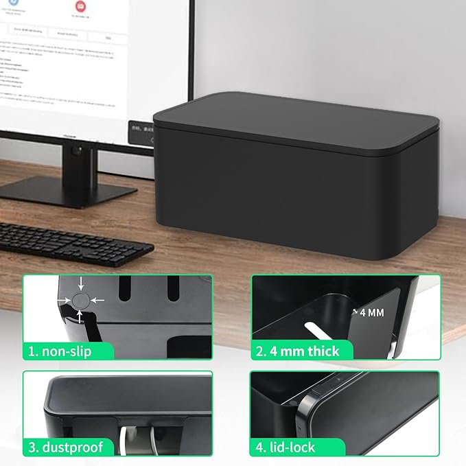 Cord Organizer Box, Cable Hider - Image 3