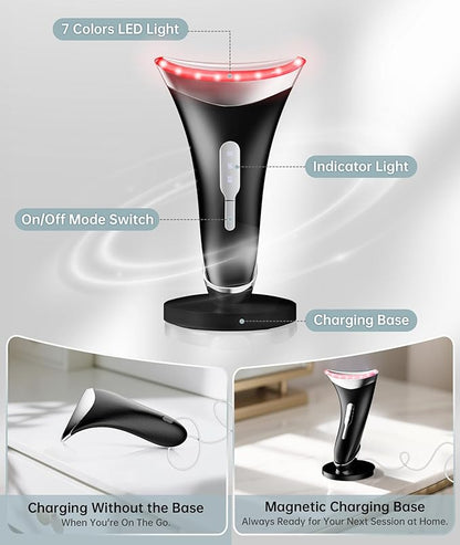 Dopsikn 7 Color Light Therapy Facial Massager - Image 5