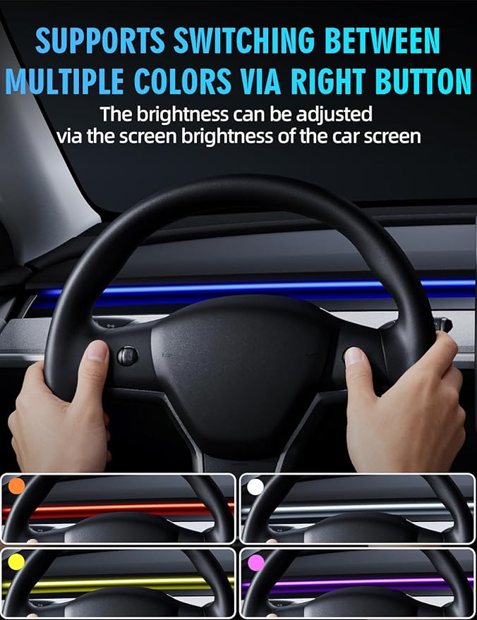 MAIMEIMI Ambient Light with Blind Spot Warning LED Compatible - Image 2