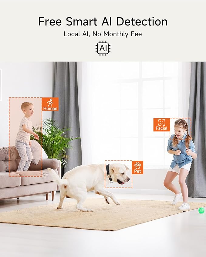 Smart 3K Indoor Dome Security Camera - Image 3