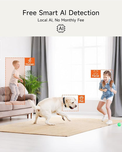 Smart 3K Indoor Dome Security Camera - Image 3