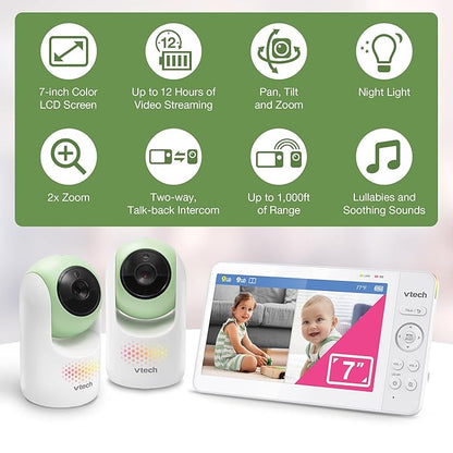 VTech 2-Cameras Video Baby Monitor - Image 2