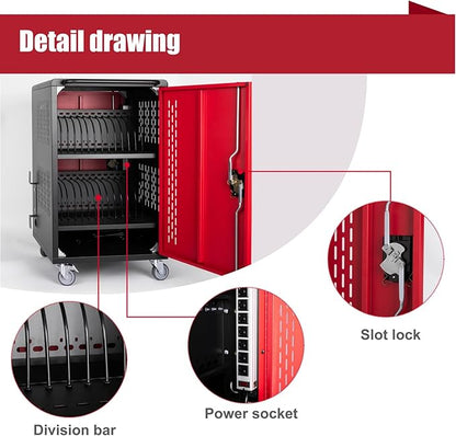 Thetilsy 32 Device Mobile Charging Station - Image 4