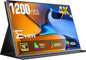 EVICIV Portable Monitor 4K 1200 Nits, 3840 * 2400 UHD, 1MS FreeSync, 2000:1 by EVICIV