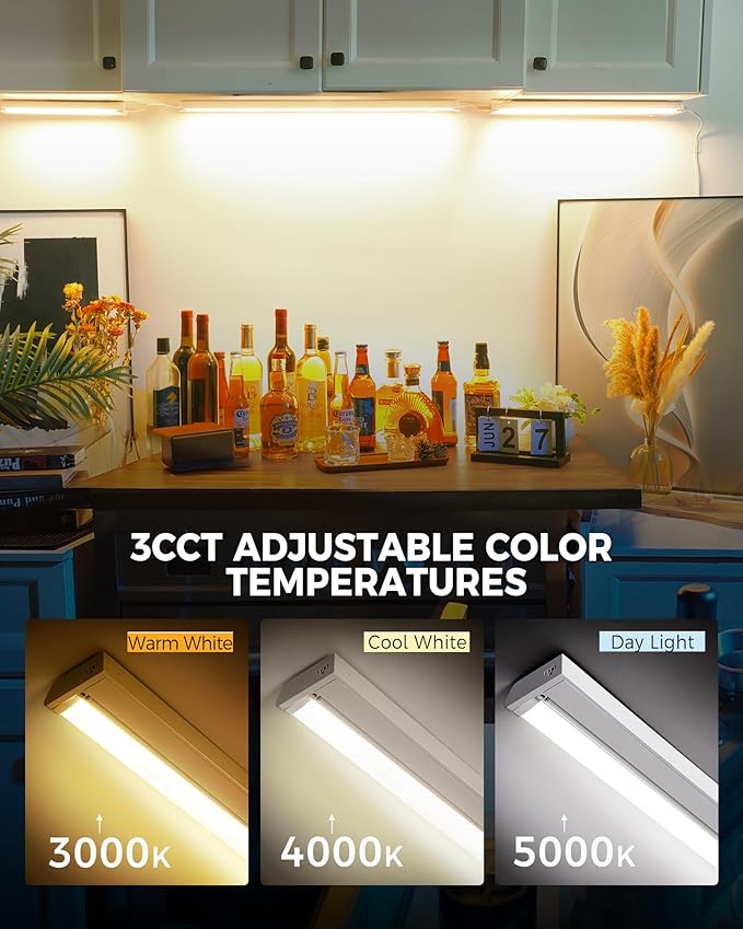 Snyloe 2 Pack 12" Under Cabinet Lighting - Image 3