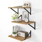 Heimlove Deep Floating Shelves for Wall, 12 Inch Deep Floating Shelves Set of 3 by Heimlove
