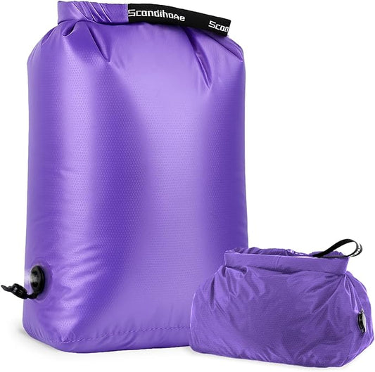 Travel Laundry Bag, Pump Free Vacuum Storage Bag Reusable Compression Dirty by Scandihome