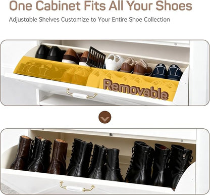 Shoe Storage Cabinet for Entryway - Image 4