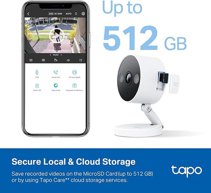 Tapo 2K+ Indoor/Outdoor Wired Security Camera - Image 3