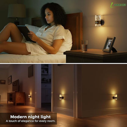 L LOHAS LED Motion Sensor Night Light, Wireless Rechargeable Wall Mounted - Image 7