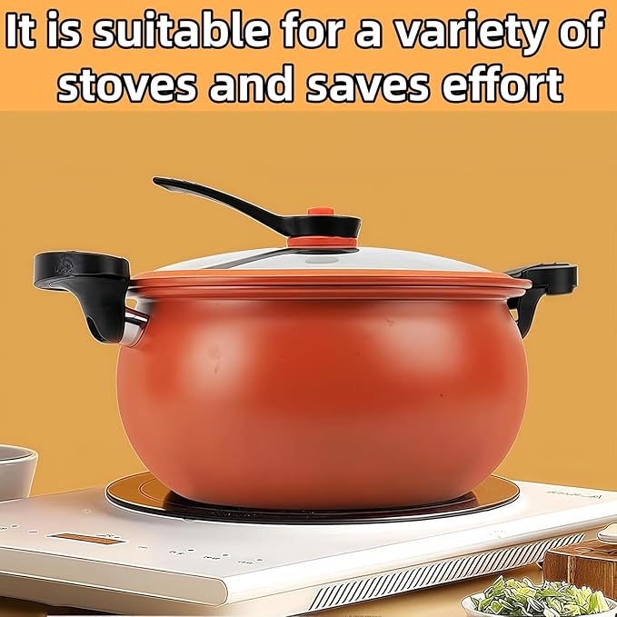 Multifunctional Large Capacity Non-stick Pressure Cooker, 8Qt Electric Pressure - Image 2