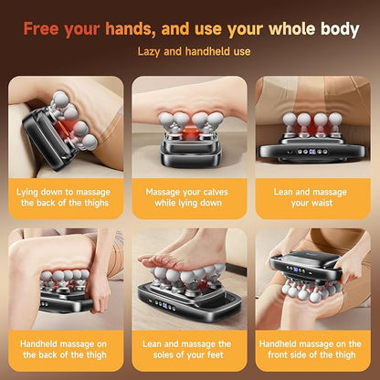 Fakosre Upgraded 16-Head Massage Gun, Deep Tissue Percussion Massager, Muscle - Image 3